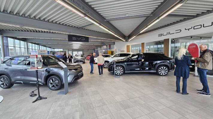 BYD Schauraum Event