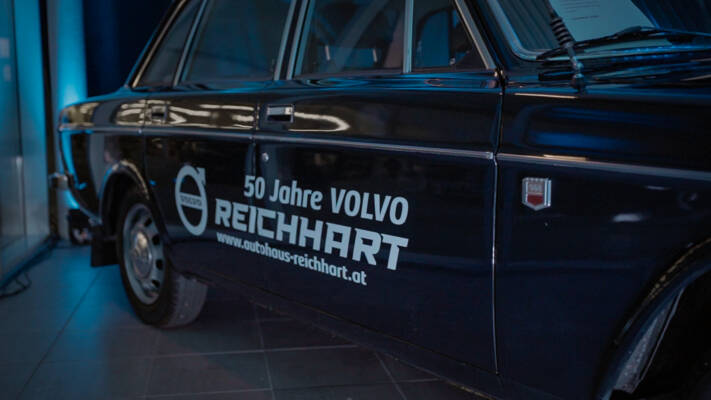 Event 50 Jahre Volvo Reichhart Volvo Detailaufnahme