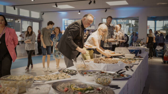 Event 50 Jahre Volvo Reichhart Buffet